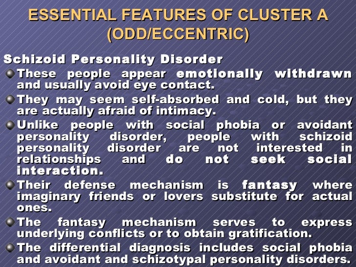 Dating paranoid personality disorder
