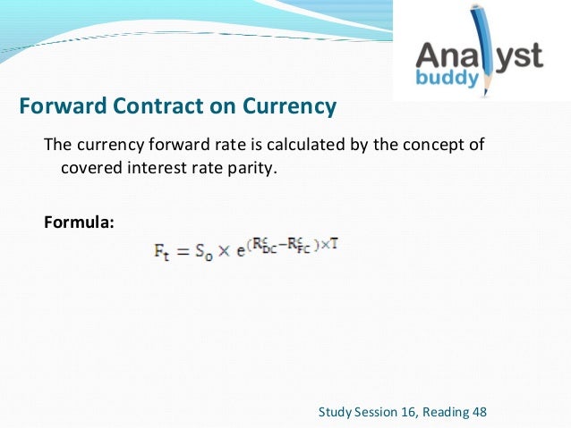 currency forward contract rates india