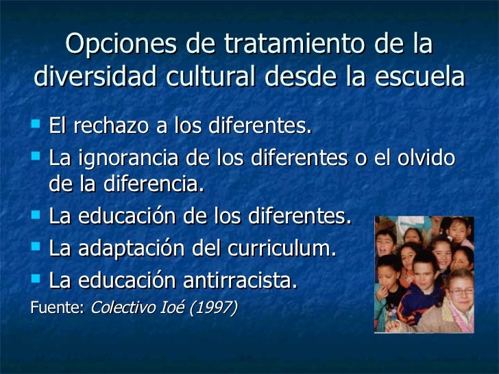 Resultado de imagen para diversidad cultural en una ESCUELA