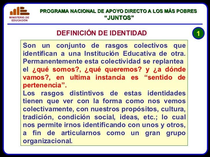 La Identidad Por Maria Rodriguez Y Stephany Sierra
