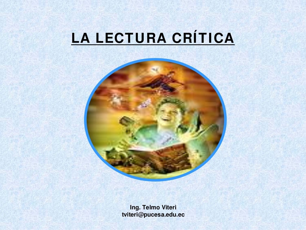 La Lectura CríTica
