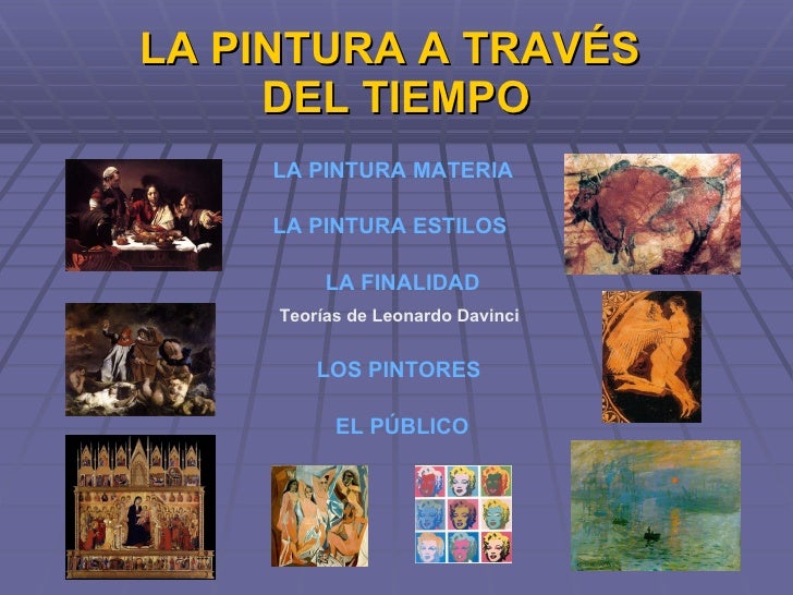 Resultado de imagen de la pintura historia