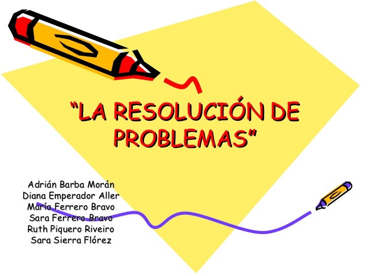 Resolucion De Intendencia Nacional N | la resoluci 211 n de problemas Resolucion De Intendencia Nacional N | la resoluci 211 n de problemas