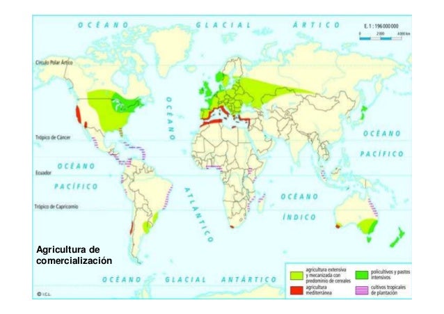 Mapa De Zonas Agricolas Del Mundo es.slideshare.net