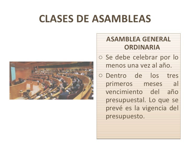 La asamblea presentacion