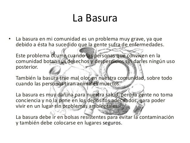 Texto Expositivo Sobre El Problema De La Basura es.slideshare.net