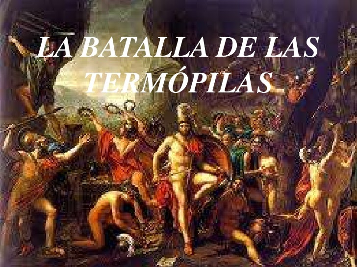 Sparta La Batalla De Las Termopilas