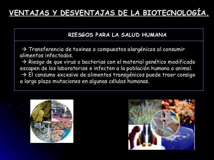 La biotecnología y las enfermedades genéticas.