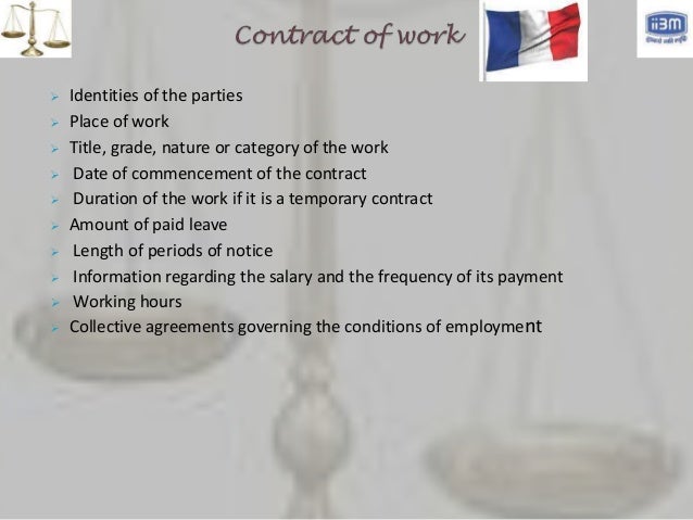 law contract temporary