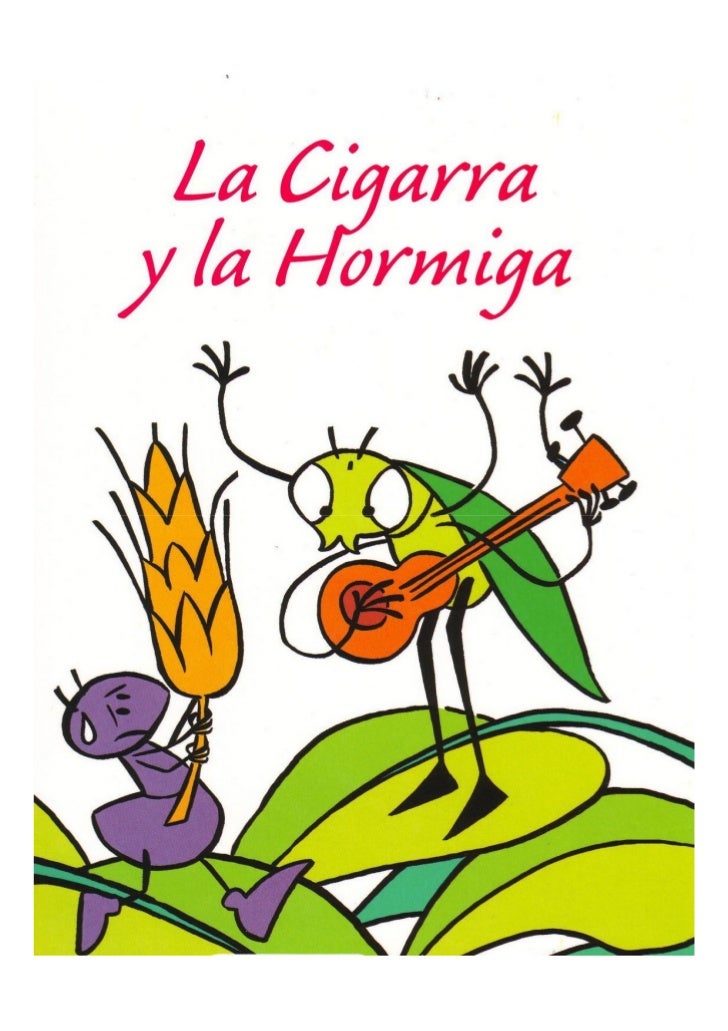FABULA LA CIGARRA Y LA HORMIGA fabula la cigarra y la hormiga: