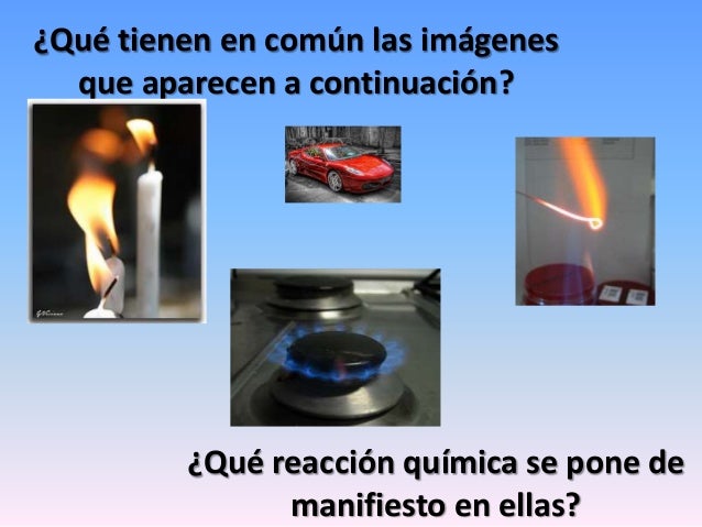 La combustión