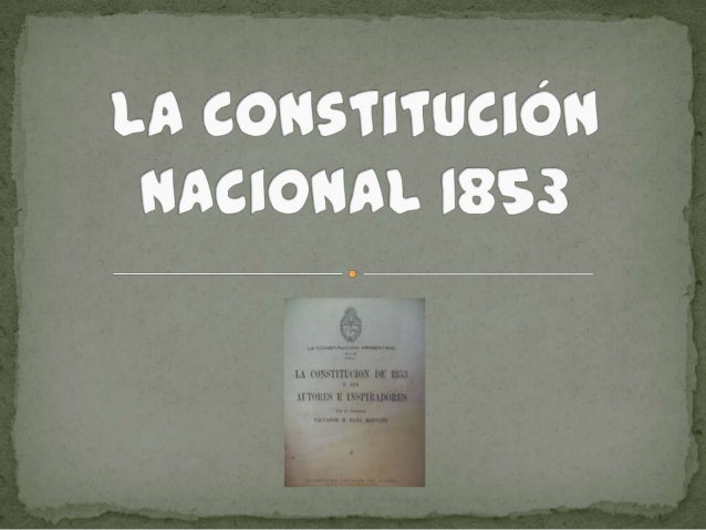 LA CONSTITUCION NACIONAL ES la constitucion nacional es: