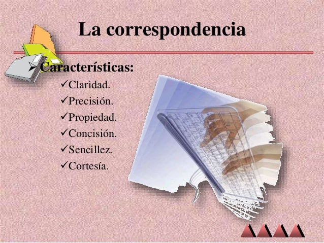 La correspondencia