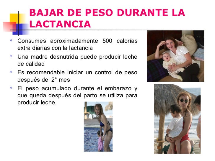 Consejos Para Bajar De Peso Despues Del Parto