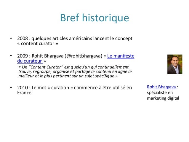 comment devenir curateur