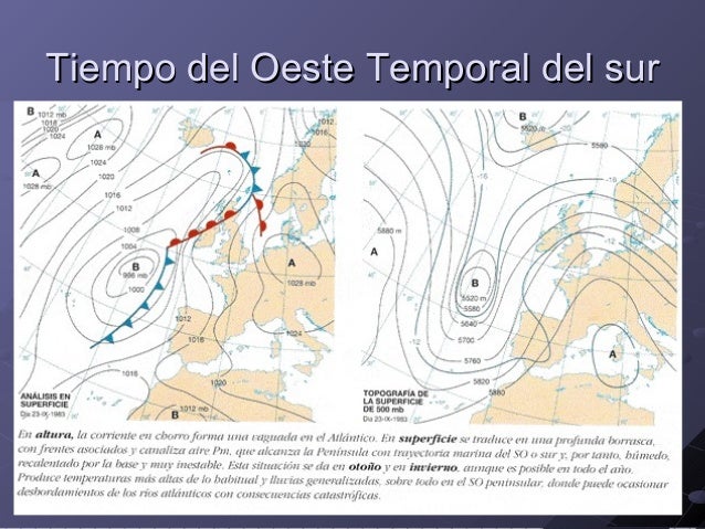 Tiempo del Oeste Temporal del sur