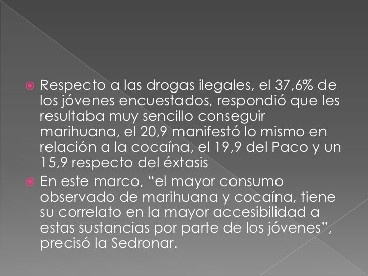 como afecta la droga a los jovenes