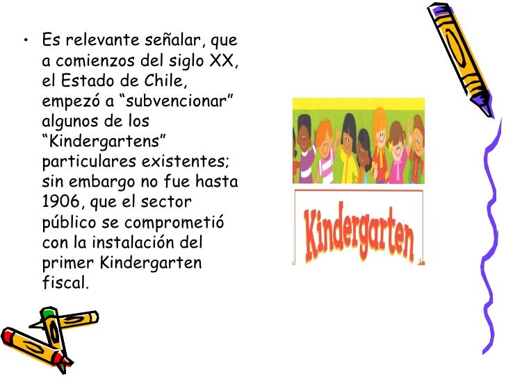 La Educacion Parvularia En Chile