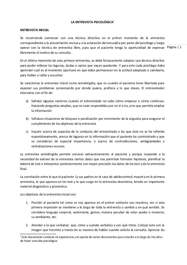 preguntas de entrevista a un psicologo la entrevista psicol 243 gica final preguntas de entrevista a un psicologo la entrevista psicol 243 gica final