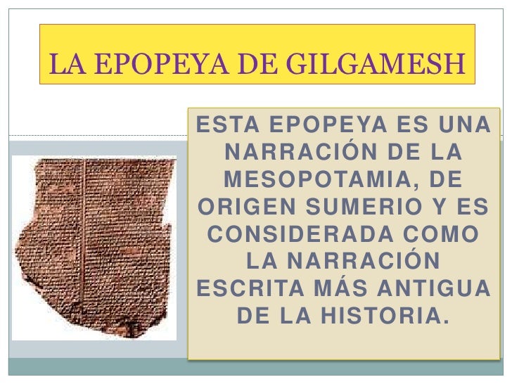 La epopeya de gilgamesh 2