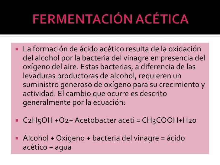 La Fermentacion La Fermentacion