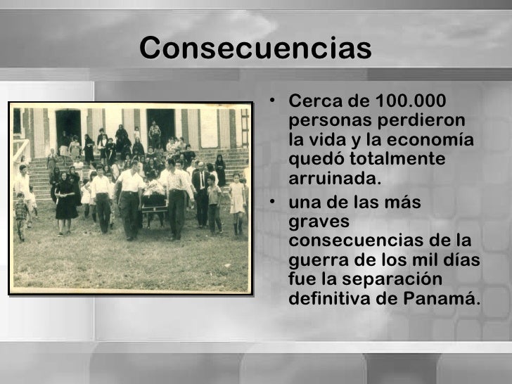 La guerra de los mil días