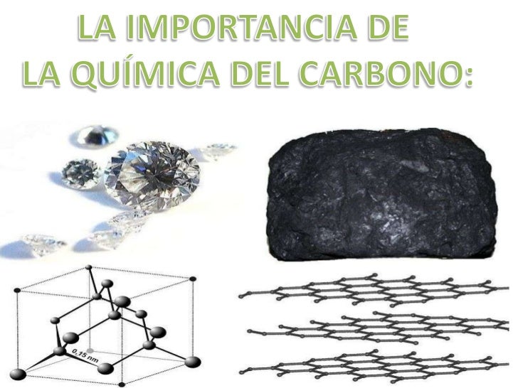 La importancia de la química del carbono. La importancia de la química del carbono.