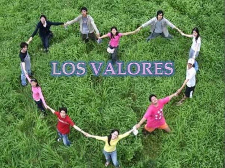 VALORES DE LA SOCIEDAD valores de la sociedad: