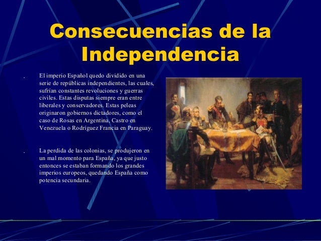 5 Consecuencias De La Independencia De México indemex1.blogspot.com