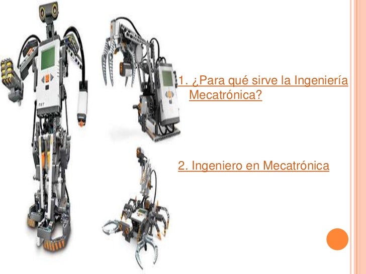 En Que Puede Trabajar Un Ingeniero Mecatronico