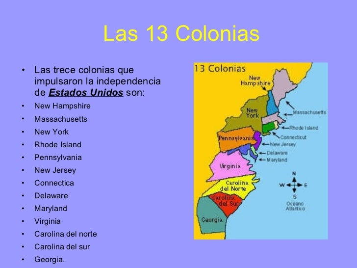 Independencia de las colonias americanas
