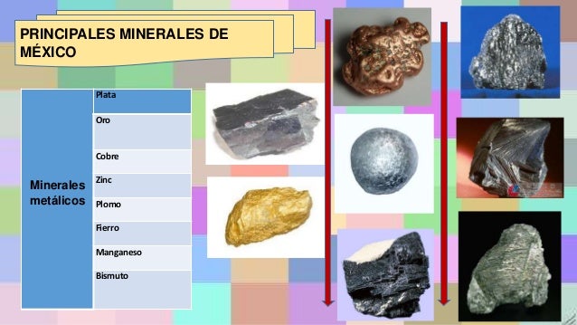 Minerales Que Se Obtienen En Mexico