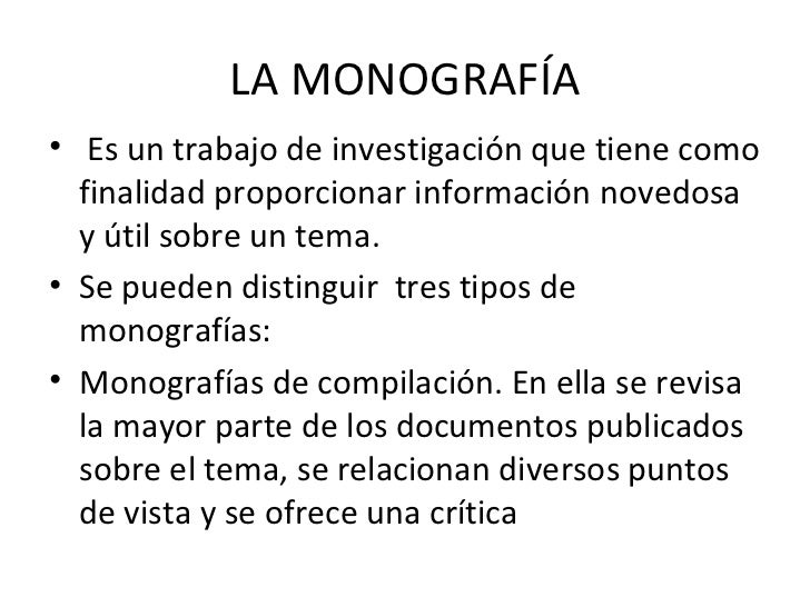 Monografia temas