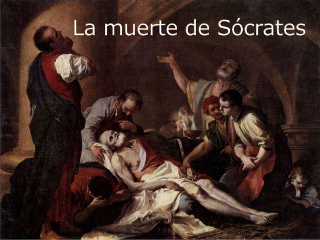 La muerte de socrates
