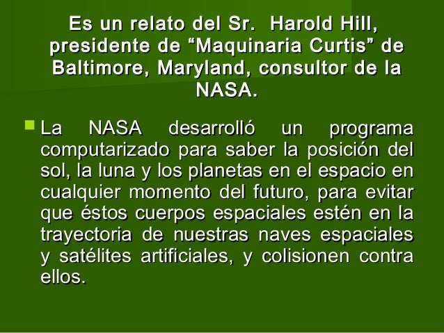 Resultado de imagen para el dia perdido de la nasa