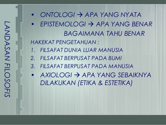 landasan filosofis dalam pengembangan kurikulum landasan filosofis dalam pengembangan kurikulum