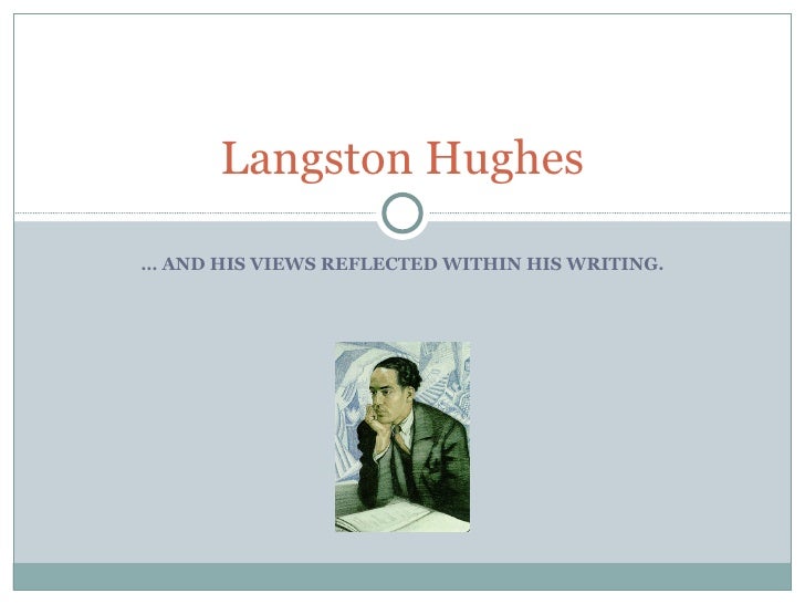 Salvation by langston hughes cheap essay writing services