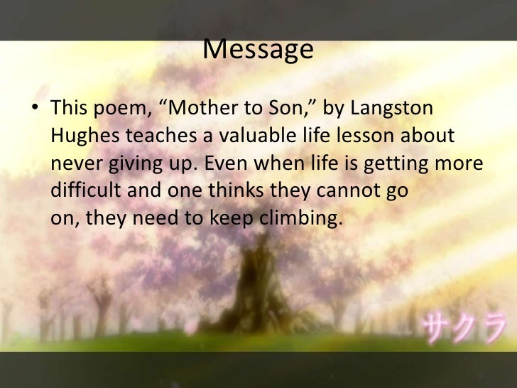 an analysis of the poems by langston hughes an analysis of the poems by langston hughes