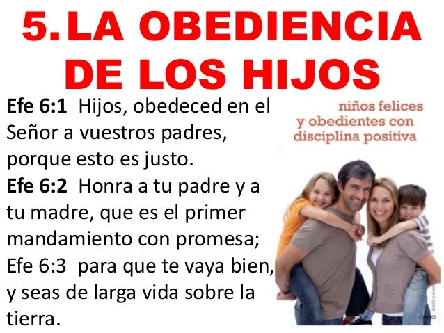 La obediencia en la familia cristiana