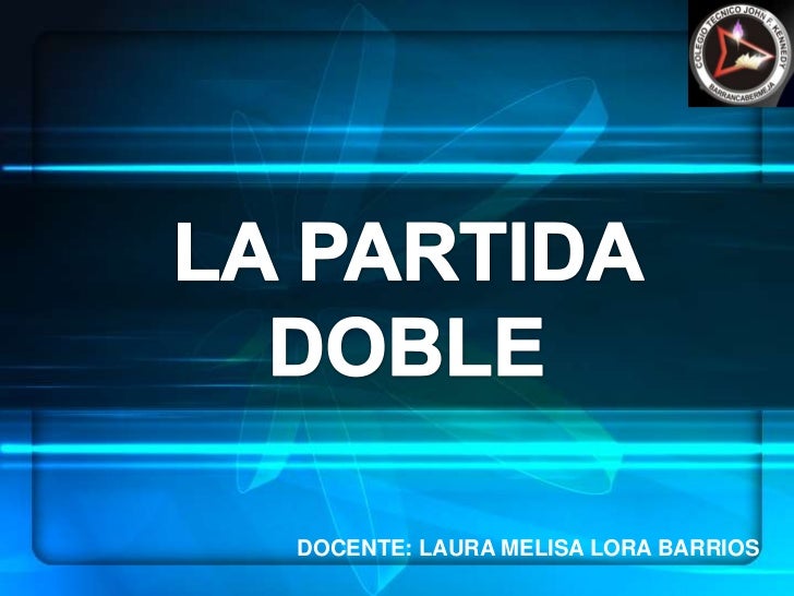 Partida Doble En Contabilidad Pdf