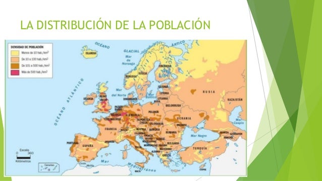 La población de europa