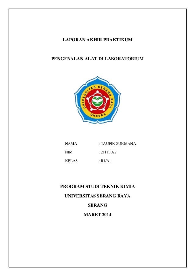 Makalah Kimia Pengenalan Alat Alat Di Laboratorium Kimia 