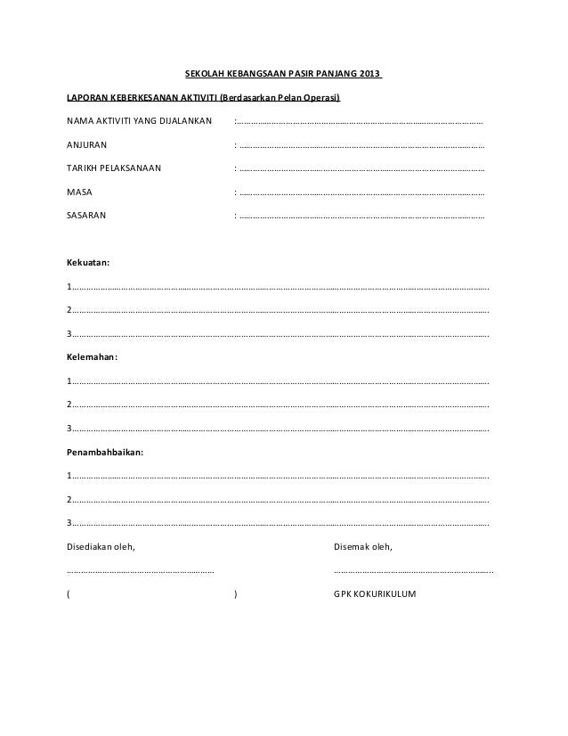 Format Buku Laporan Kokurikulum | laporan mingguan kokurikulum Format Buku Laporan Kokurikulum | laporan mingguan kokurikulum