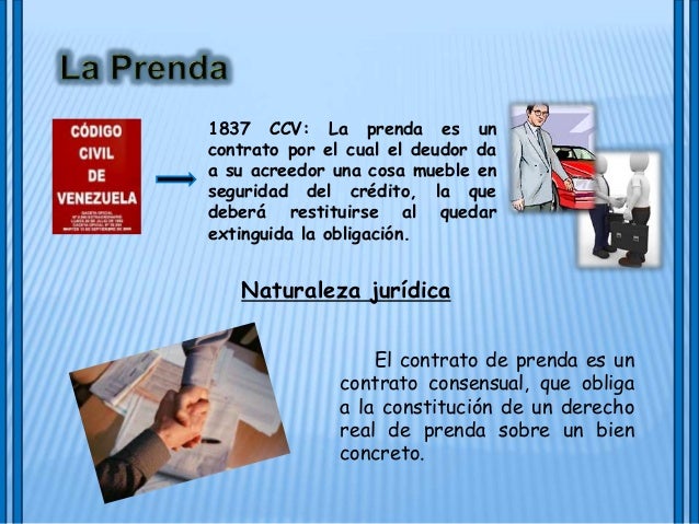 Image result for prenda derecho mercantil