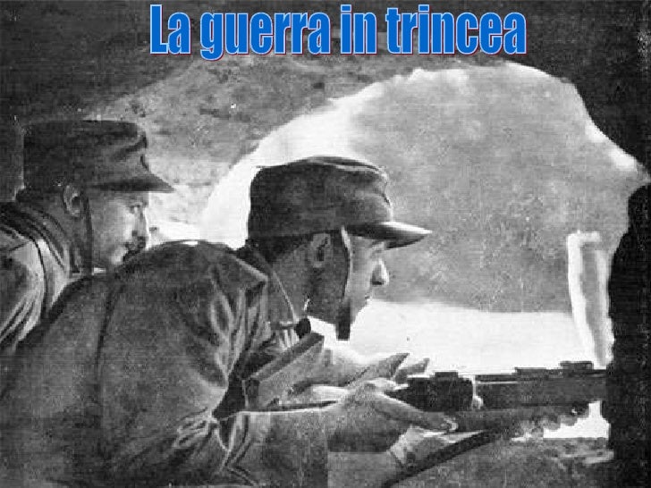 In Tempi Di Guerra Ogni Buco è Trincea