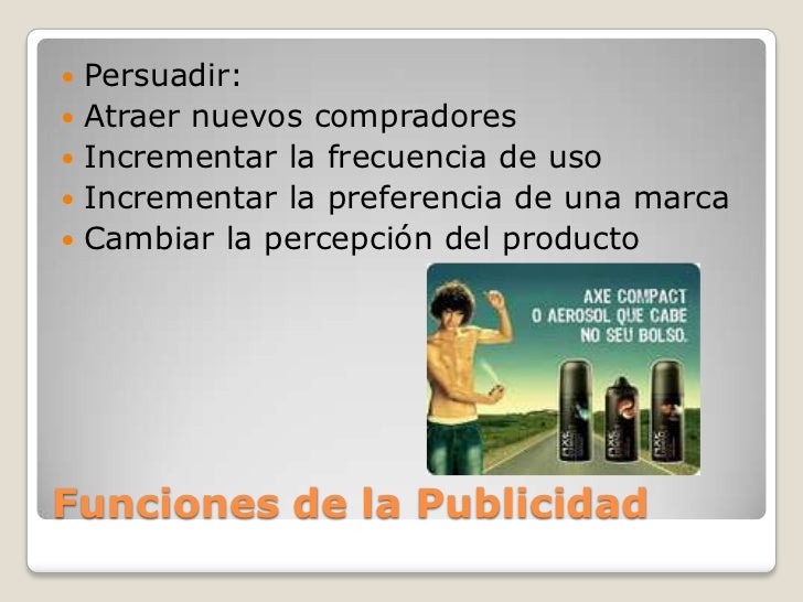 La publicidad y sus funciones