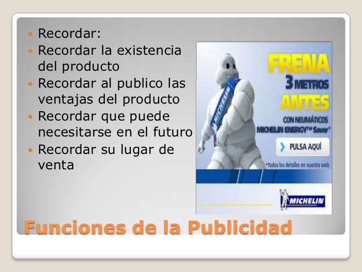 La publicidad y sus funciones