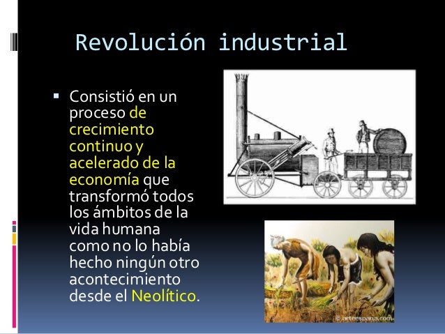 La revolución industrial