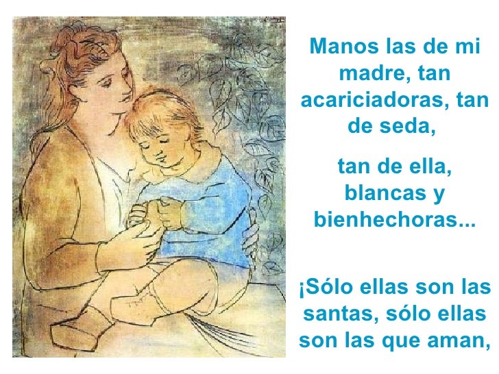 Las Manos De Mi Madre Poema
