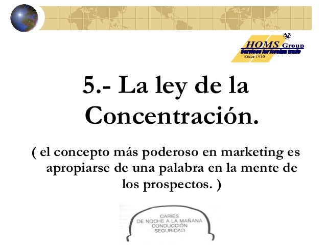 Las 22 leyes inmutables del marketing.